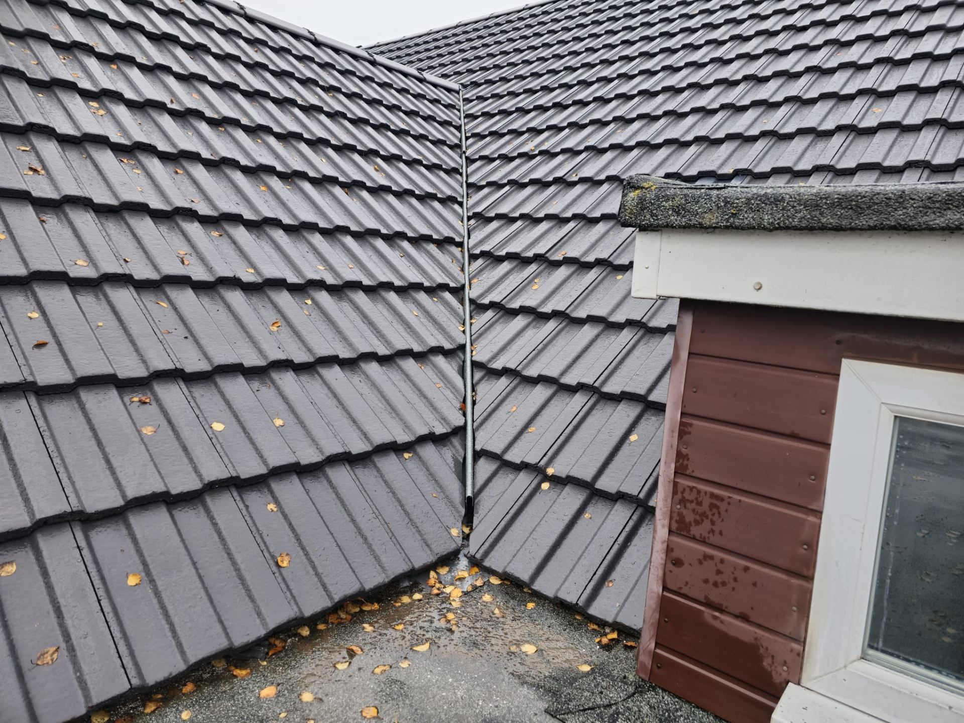 Recent Rossi Roofing project 35 — slate, tile, flat roof, lead and chimney work across Tayside and Fife