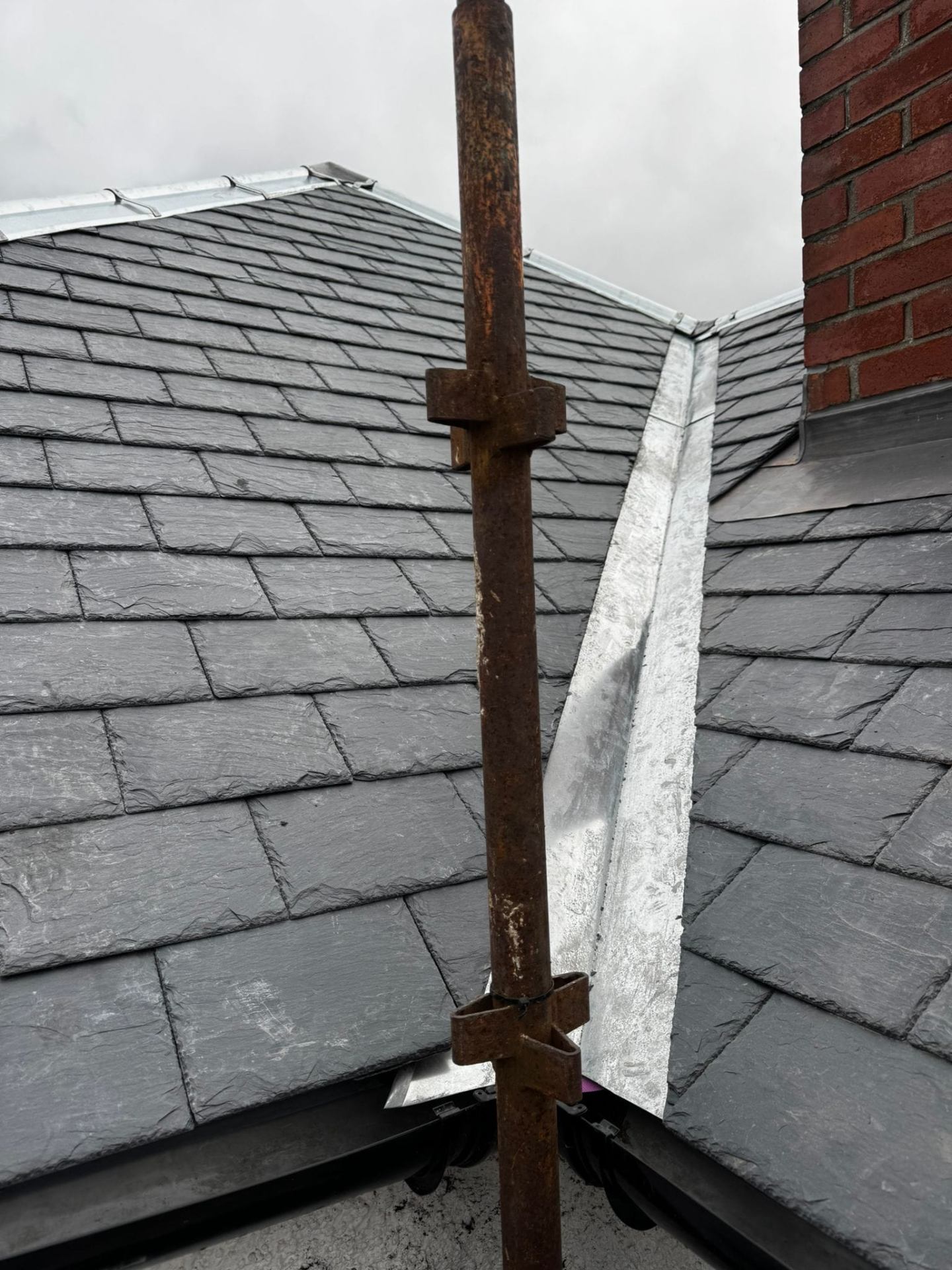 Recent Rossi Roofing project 72 — slate, tile, flat roof, lead and chimney work across Tayside and Fife