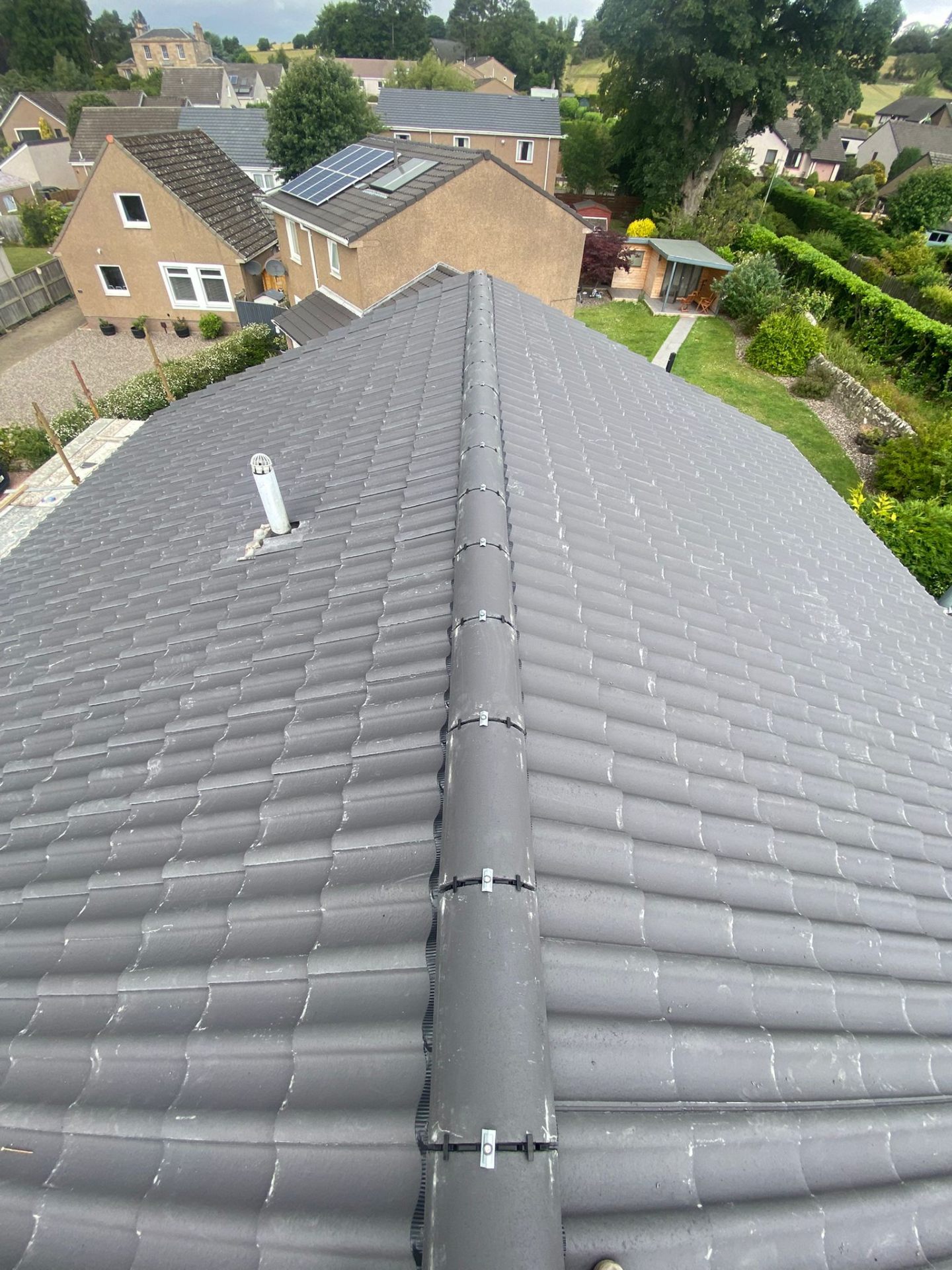 Recent Rossi Roofing project 51 — slate, tile, flat roof, lead and chimney work across Tayside and Fife