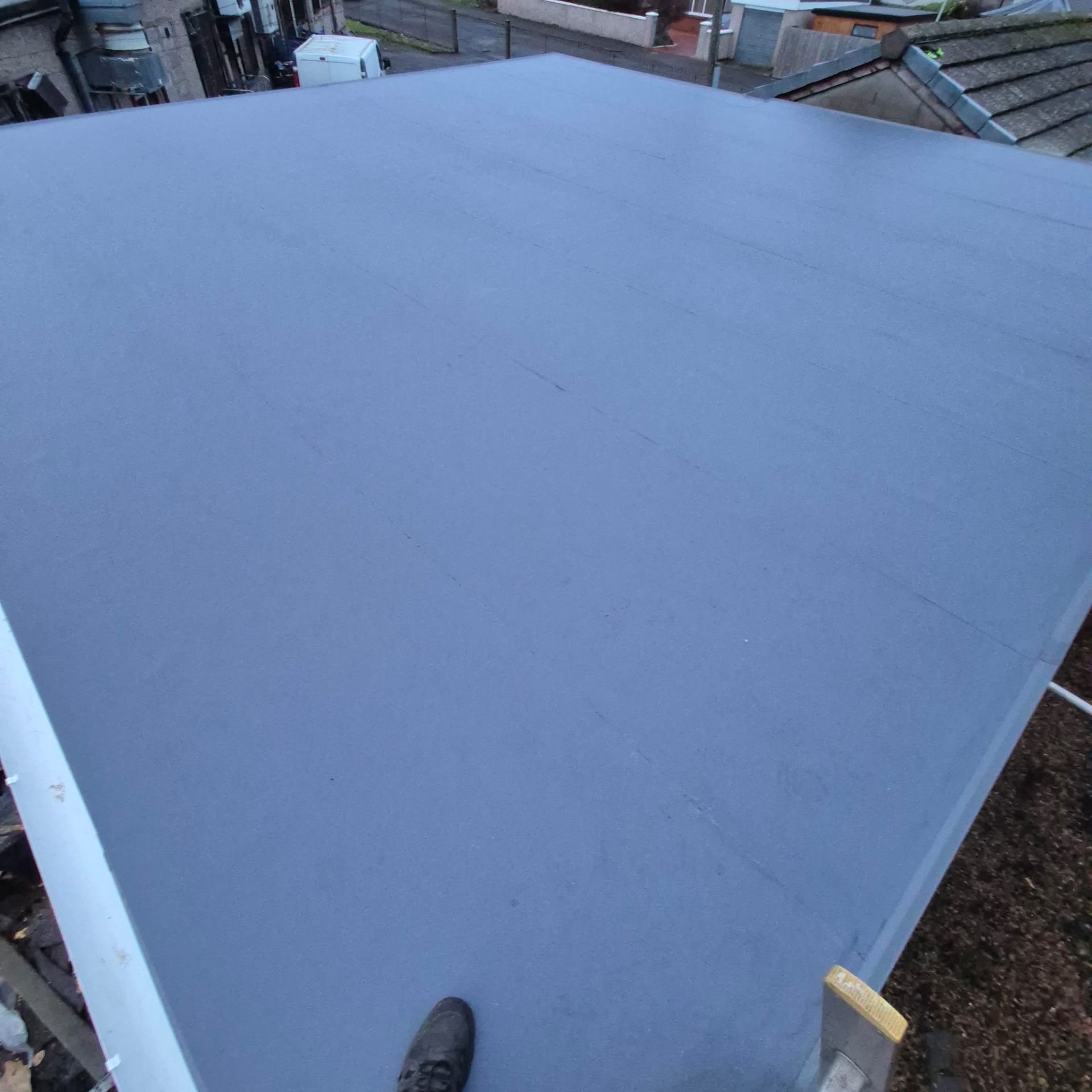Recent Rossi Roofing project 34 — slate, tile, flat roof, lead and chimney work across Tayside and Fife