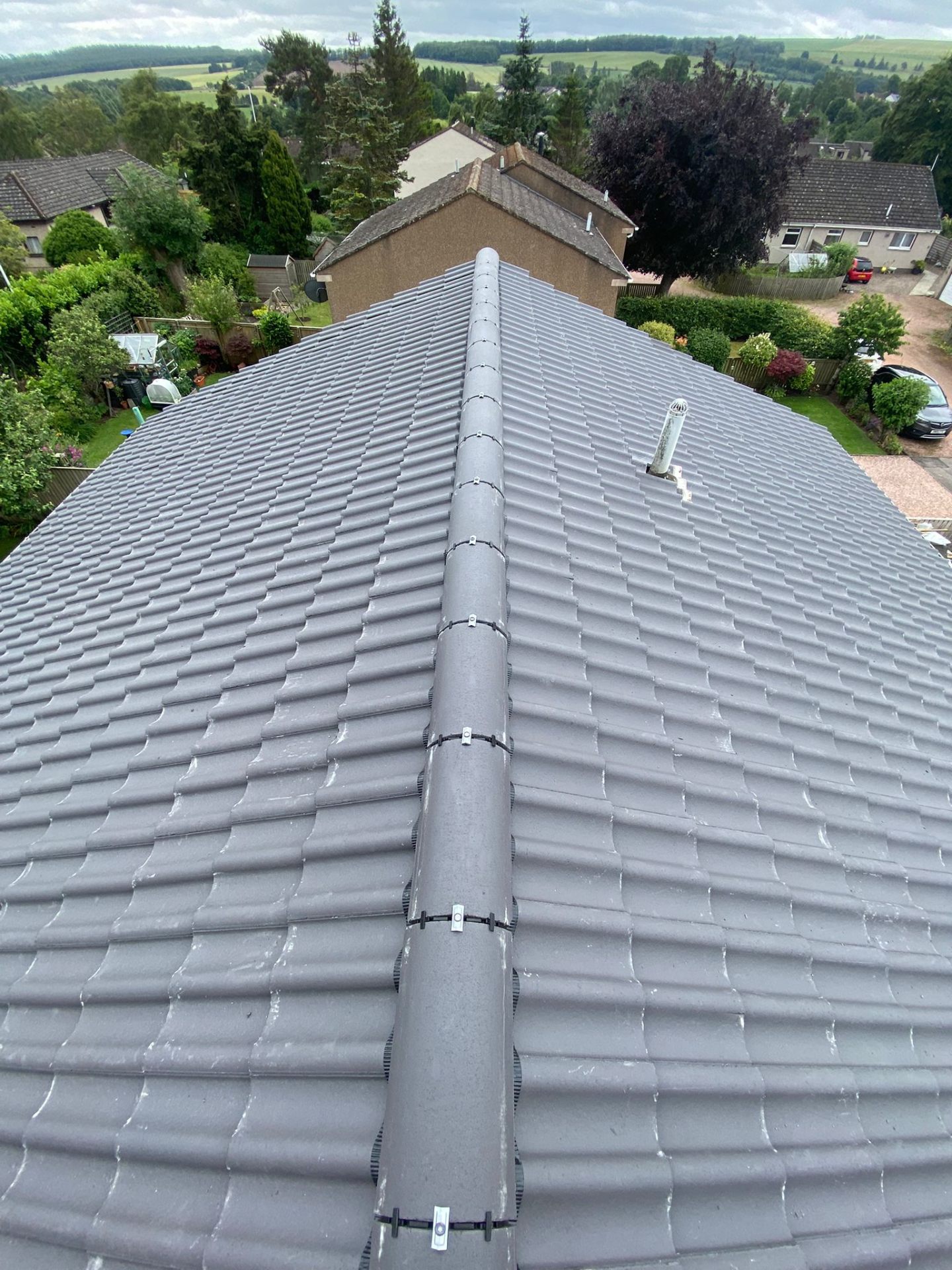 Recent Rossi Roofing project 53 — slate, tile, flat roof, lead and chimney work across Tayside and Fife