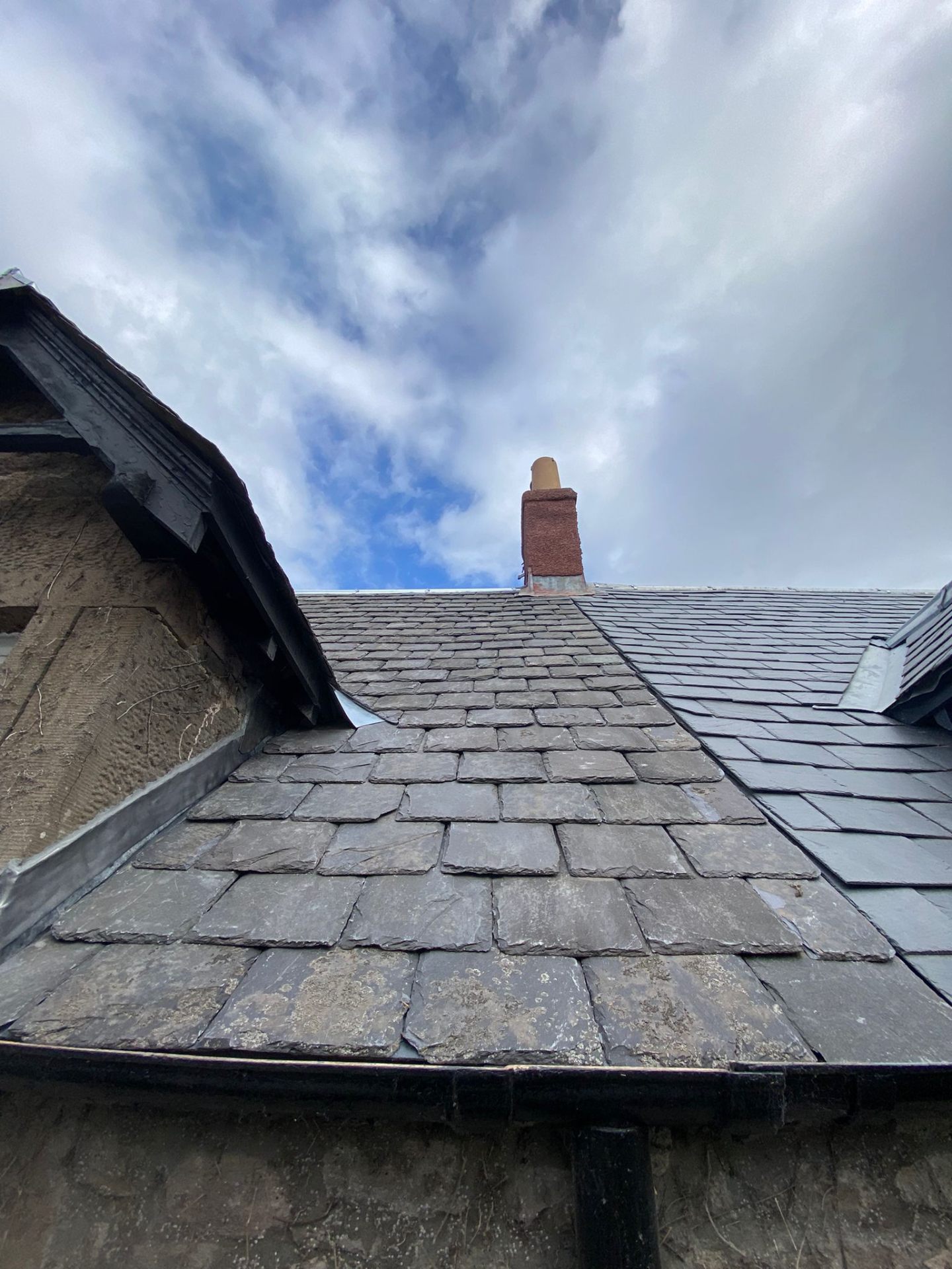 Recent Rossi Roofing project 46 — slate, tile, flat roof, lead and chimney work across Tayside and Fife
